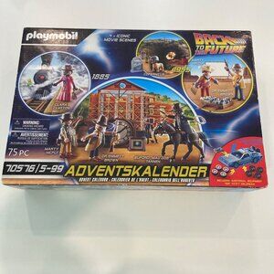 Playmobil Back To The Future Adventskalender 70576  75 Pieces  Marty McFly Emmet